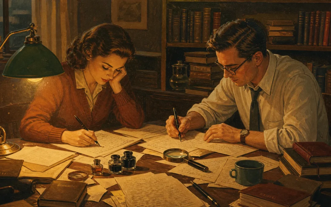 Charles Veley and Anna Elliott: Authors of Sherlock and Lucy